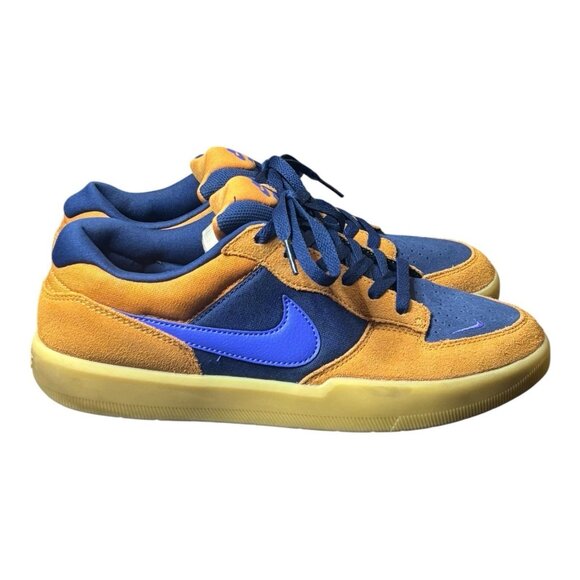 Nike SB Force 58 Skateboarding Shoes Monarch/Midnight Navy Mens Size 10 DV5477-8